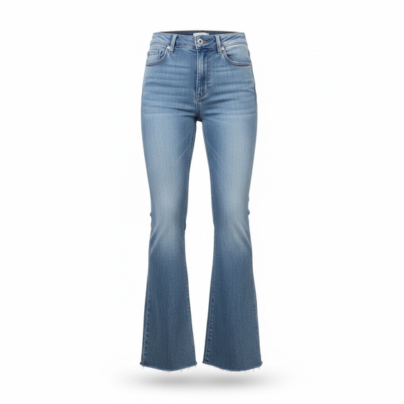 NWT PAIGE High Rise Laurel Canyon High Rise Boot Jeans Sz.26 - Picture 1 of 8